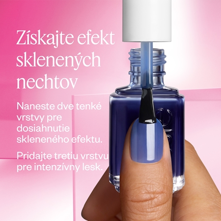 essie Glass Nails priehľadný lak na nechty