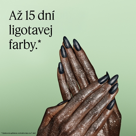 essie Gel by essie vrchný lak na nechty trblietavý