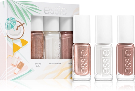 essie mini triopack to the beach, please! smalto per unghie 3 pz