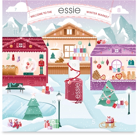 essie nails calendario dell'Avvento (per le unghie)