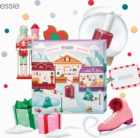 essie nails Calendar de Crăciun pentru unghii