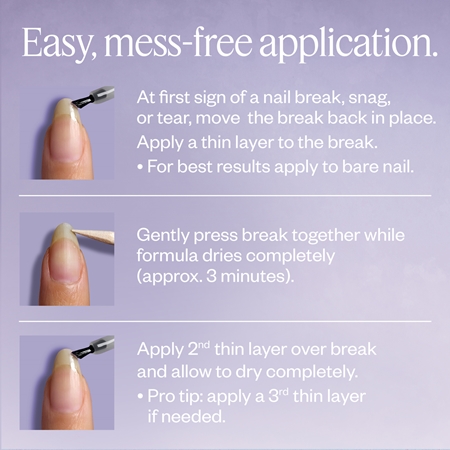 essie Break Fix gel fixant transparent ongles