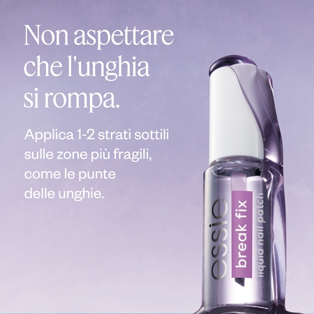 essie Break Fix gel fissante trasparente per le unghie