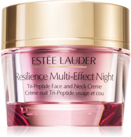 Estée Lauder Resilience Multi-Effect Night Tri-Peptide Face and Neck Creme creme de noite com efeito lifting para rosto e pescoço