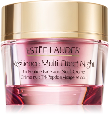Estée Lauder Resilience Multi-Effect Night Tri-Peptide Face and Neck Creme noční liftingový krém na obličej a krk
