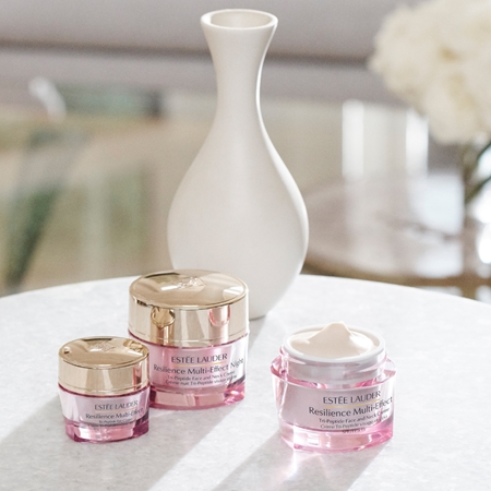 Estée Lauder Resilience Multi-Effect Night Tri-Peptide Face and Neck Creme noční liftingový krém na obličej a krk
