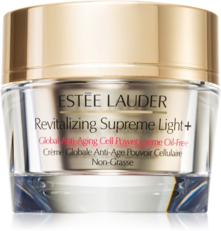 Estée Lauder Revitalizing Supreme+ Light + Global Anti-Aging Cell Power Creme Oil-Free mehrphasige Antifalten-Creme mit Auszügen aus Moringa ohne Ölgehalt