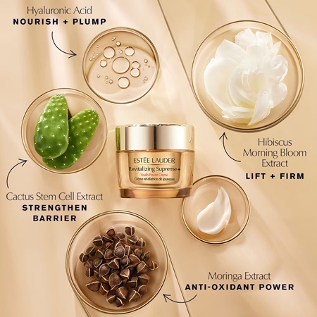 Estée Lauder Revitalizing Supreme+ Youth Power Creme cremă de zi lifting și fermitate pentru strălucirea și netezirea pielii