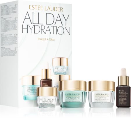 Estée Lauder All Day Hydration Protect + Glow Set Gift Set (voor Gezicht en Ogen)