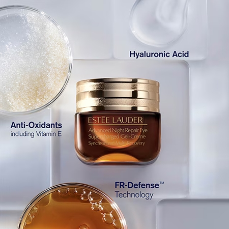 Estée Lauder Advanced Night Repair Eye Supercharged Gel-Creme Synchronized Multi-Recovery regeneruojamasis paakių kremas gelinės tekstūros