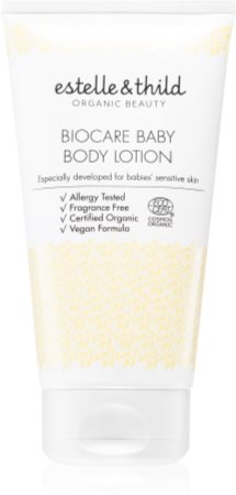 Estelle & Thild BioCare Baby feuchtigkeitsspendende Body lotion für Babyhaut