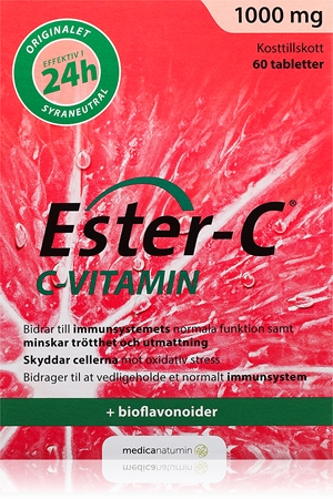 Ester-C Vitamin C 1000 mg tablety pro podporu imunity, snížení míry únavy a vyčerpání