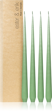 ester & erik taper candle eucalyptus (no. 66) vela