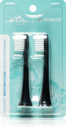ETA Sonetic Regular Clean 0707 90500 testine di ricambio per spazzolino