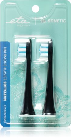 ETA Sonetic Soft Clean 0707 90600 têtes de remplacement pour brosse à dents