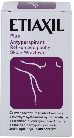 Etiaxil Plus golyós dezodor roll-on 5 napos védelemmel az érzékeny bőrre
