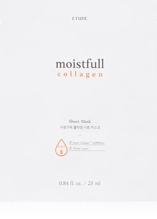 ETUDE Moistfull Collagen hydratační plátýnková maska s kolagenem