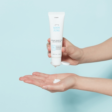 ETUDE SoonJung 2x Barrier Intensive Cream intenzivně hydratační krém pro obnovu kožní bariéry