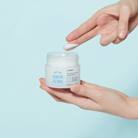ETUDE SoonJung Hydro Barrier Cream crème protectrice et apaisante intense pour peaux sensibles et irritées