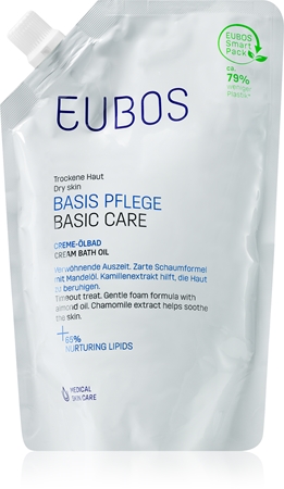 Eubos Basic Skin Care ulei pentru baie si dus rezervă