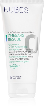 Eubos Sensitive Dry Skin Omega 3-6-9 12% bálsamo corporal para restaurar la barrera protectora de la piel con efecto hidratante de larga duración
