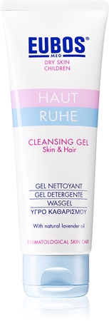 Eubos Children Calm Skin лек почистващ гел с алое вера