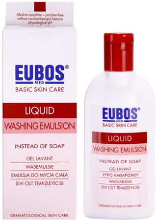 Eubos Basic Skin Care Red emulsão de limpeza sem parabenos