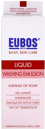 Eubos Basic Skin Care Red emulsão de limpeza sem parabenos