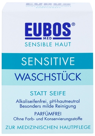 Eubos Sensitive твърд сапун без парфюм