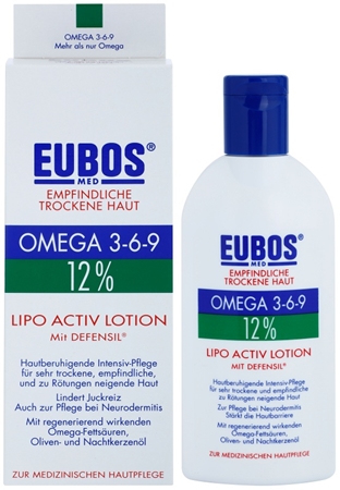 Eubos Sensitive Dry Skin Omega 3-6-9 12% intensive Pflege für trockene und gereitzte Haut