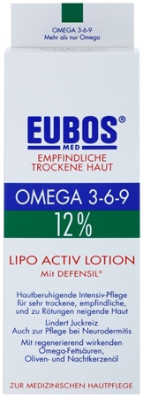 Eubos Sensitive Dry Skin Omega 3-6-9 12% intensive Pflege für trockene und gereitzte Haut