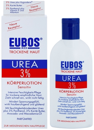 Eubos Dry Skin Urea 3% Body Lotion for Sensitive Skin