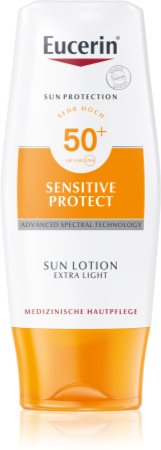 Eucerin Sun Sensitive Protect Erittäin Kevyt Aurinkovoide Vartalolle SPF 50+