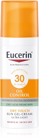 Eucerin Sun Oil Control ochranný krémový gel na obličej SPF 30