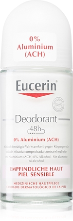 Eucerin Deo Desodorizante Roll-On sem amoníaco para pele sensível