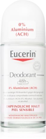 Eucerin Deo déodorant roll-on sans aluminium pour peaux sensibles