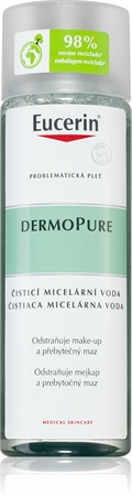 Eucerin DermoPure água micelar de limpeza