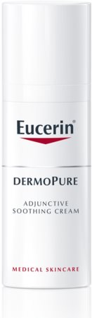Eucerin DermoPure creme calmante para tratamento dermatológico do acne