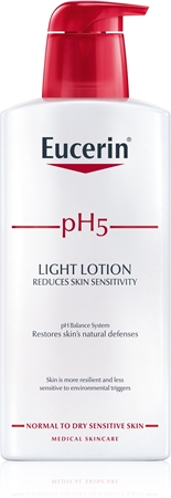Eucerin pH5 Light Lotion lightweight body lotion for dry and sensitive skin