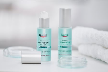 Eucerin Hyaluron-Filler Moisture Booster kevyt seerumi ihon tehokkaaseen kosteuttamiseen