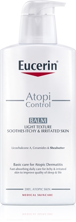 Eucerin AtopiControl lehká hydratační emulze pro svědící a podrážděnou pokožku