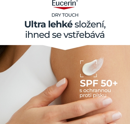Eucerin Sun Oil Control krémový gel na opalování SPF 50+
