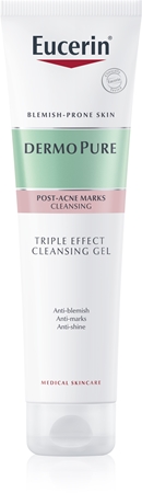 Eucerin DermoPure Triple Effect Cleansing Gel exfoliační čisticí gel s trojitým účinkem
