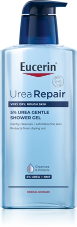 Eucerin UreaRepair 5% Urea Gentle Shower Gel sprchový gel pro suchou a podrážděnou pokožku