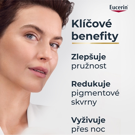 Eucerin Hyaluron-Filler + Elasticity intenzivně vyživující noční krém pro zralou pleť