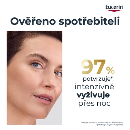Eucerin Hyaluron-Filler + Elasticity intenzivně vyživující noční krém pro zralou pleť
