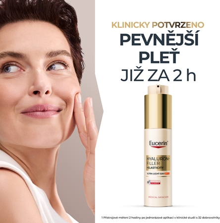 Eucerin Hyaluron-Filler + Elasticity lehký denní krém SPF 50