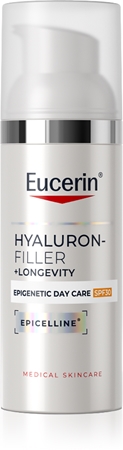 Eucerin Hyaluron-Filler + Longevity Epigenetic day cream Pretnovecošanās dienas krēms