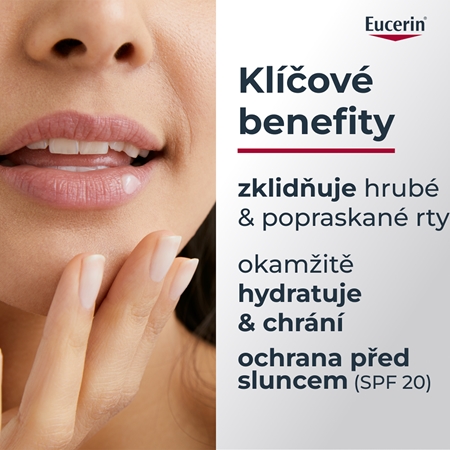 Eucerin pH5 Lip Active Stick balzám na rty