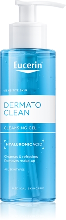 Eucerin DermatoClean Reinigungsgel für das Gesicht mit feuchtigkeitsspendender Wirkung